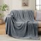 Ultra-Soft Flannel Blanket Cozy Fleece Throw Queen King Sizes Machine Washable